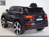 Акумулаторен джип Audi Q7 12V, меки гуми, кожена седалка,... - 3