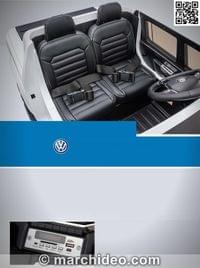 Двуместен акумулаторен джип лицензиран Volkswagen AMAROK 4x4 - 15