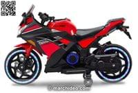 Акумулаторен МОТОР Kawasaki Ninja 12V/7Ah 90W меки гуми - 6 Акумулаторен МОТОР Kawasaki Ninja 12V/7Ah 90W меки гуми - 6