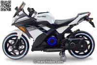 Акумулаторен МОТОР Kawasaki Ninja 12V/7Ah 90W меки гуми - 8 Акумулаторен МОТОР Kawasaki Ninja 12V/7Ah 90W меки гуми - 8