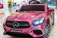 Акумулаторна кола Mercedes Benz SL65 AMG 12V/7Ah MP4 90W - 24 Акумулаторна кола Mercedes Benz SL65 AMG 12V/7Ah MP4 90W - 24