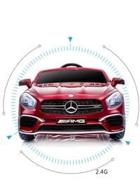 Акумулаторна кола Mercedes Benz SL65 AMG 12V/7Ah MP4 90W - 48 Акумулаторна кола Mercedes Benz SL65 AMG 12V/7Ah MP4 90W - 48