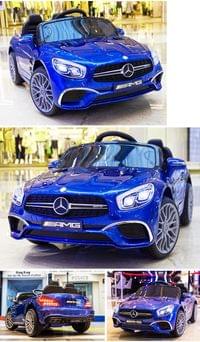 Акумулаторна кола Mercedes Benz SL65 AMG 12V/7Ah MP4 90W - 53 Акумулаторна кола Mercedes Benz SL65 AMG 12V/7Ah MP4 90W - 53