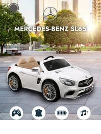 Акумулаторна кола Mercedes Benz SL65 AMG 12V/7Ah MP4 90W - 59 Акумулаторна кола Mercedes Benz SL65 AMG 12V/7Ah MP4 90W - 59