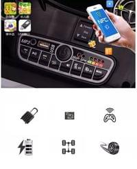 Акумулаторна кола Mercedes Benz SL65 AMG 12V/7Ah MP4 90W - 60 Акумулаторна кола Mercedes Benz SL65 AMG 12V/7Ah MP4 90W - 60