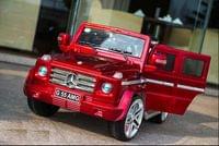 Акумулаторен джип Mercedes-Benz G55, лицензиран, 12V,... - 0