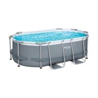 Bestway Сглобяем басейн Power Steel Oval 305x200x84см - 1