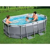 Bestway Сглобяем басейн Power Steel Oval 305x200x84см - 2
