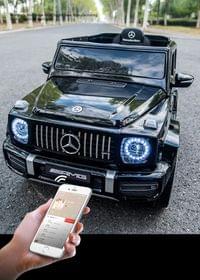 Акумулаторен джип Mercedes Benz G63 12V7Ah, 100W меки... - 60 Акумулаторен джип Mercedes Benz G63 12V7Ah, 100W меки... - 60