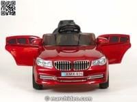 Акумулаторна кола тип BMW 826 с меки гуми и кож.седалка, 12V - 0