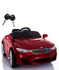 Акумулаторна кола тип BMW 807 12V с меки гуми, Кожена... - 5