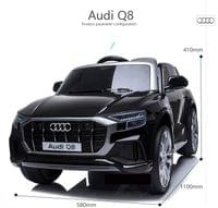 Акумулаторен джип AUDI Q8 металик 12W/7Ah 90W - 15 Акумулаторен джип AUDI Q8 металик 12W/7Ah 90W - 15