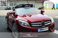 Акумулаторна кола Mercedes 815 с меки гуми и кож.седалка,... - 6