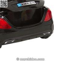 Акумулаторна кола Mercedes 815 с меки гуми и кож.седалка,... - 7