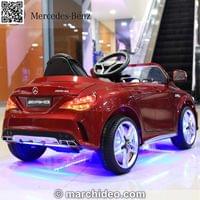 Акумулаторна кола Mercedes Benz (червен) CLA45 AMG,... - 3