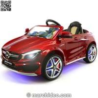 Акумулаторна кола Mercedes Benz (червен) CLA45 AMG,... - 6