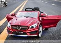 Акумулаторна кола Mercedes Benz (червен) CLA45 AMG,... - 7