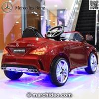 Акумулаторна кола Mercedes Benz CLA45 AMG, лицензиран, 12V - 1