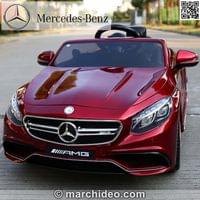Акумулаторна кола Mercedes S63 AMG, лицензиран, 12V - 2