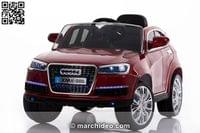 Акумулаторен джип тип Audi Q7 ХМХ 805 с меки гуми и... - 15