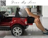 Двуместен акумулаторен джип Ford Revenger 4x4, 2x12V MP4,... - 1