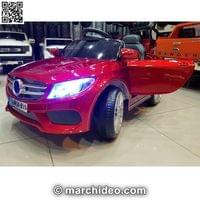 Акумулаторна кола Mercedes 815 с меки гуми и кож.седалка,... - 0