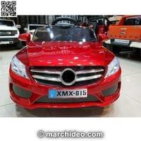 Акумулаторна кола Mercedes 815 с меки гуми и кож.седалка,... - 1