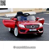 Акумулаторна кола Mercedes 815 с меки гуми и кож.седалка,... - 2