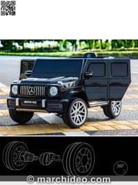 Акумулаторен джип Mercedes Benz G63 12V7Ah, 100W меки... - 3 Акумулаторен джип Mercedes Benz G63 12V7Ah, 100W меки... - 3