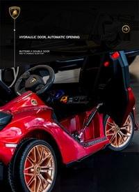 Акумулаторен КОЛА Lamborghini SIAN 4X4 12V/7Ah ,MP3, 120W - 7 Акумулаторен КОЛА Lamborghini SIAN 4X4 12V/7Ah ,MP3, 120W - 7