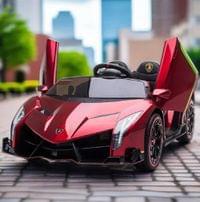 Акумулаторен КОЛА Lamborghini VENENO 4X4 12V/7Ah 180W - 2