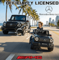 Акумулаторен джип Mercedes G 63 AMG 4X4 Premium 12V/9Ah,120W - 4