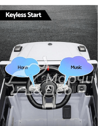 Акумулаторен джип Mercedes G 63 AMG 4X4 Premium 12V/9Ah,120W - 5