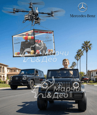 Акумулаторен джип Mercedes G 63 AMG 4X4 Premium 12V/9Ah,120W - 14