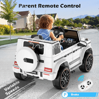 Акумулаторен джип Mercedes G 63 AMG 4X4 Premium 12V/9Ah,120W - 28