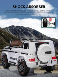 Акумулаторен джип Mercedes G 63 AMG 4X4 Premium 12V/9Ah,120W - 44