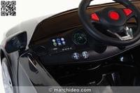 Акумулаторна кола BMW 835 с меки гуми и кож.седалка, 12V - 11