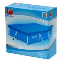 ПОКРИВАЛО ЗА ПРАВОЪГЪЛЕН БАСЕЙН 300X201 СМ. - 0