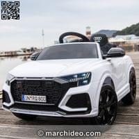 Акумулаторен джип Audi RS Q8 12V с меки гуми с Кожена... - 5 Акумулаторен джип Audi RS Q8 12V с меки гуми с Кожена... - 5