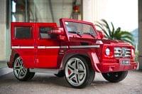 Акумулаторен джип Mercedes-Benz G55, лицензиран, 12V,... - 12