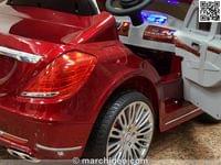 Акумулаторна кола Mercedes Benz S600, лицензиран, 12V,... - 4