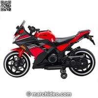 Акумулаторен МОТОР Kawasaki Ninja 12V/7Ah 90W меки гуми - 1 Акумулаторен МОТОР Kawasaki Ninja 12V/7Ah 90W меки гуми - 1