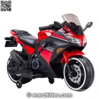 Акумулаторен МОТОР Kawasaki Ninja 12V/7Ah 90W меки гуми - 2 Акумулаторен МОТОР Kawasaki Ninja 12V/7Ah 90W меки гуми - 2