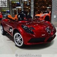 Акумулаторна кола Mercedes с меки гуми, 12V - 0