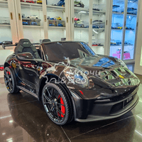 Двуместна акумулаторна кола Porsche GT3 24V/14Ah -4X4, 800W - 0