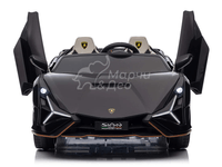 Двуместна акумулаторна кола Lamborghini SIAN дрифт 24V7Ah... - 2