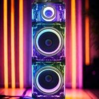 Караоке тонколона Homey HM-1004, 400W, 2 x 15",... - 2
