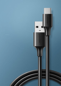 Кабел Ugreen USB към USB-C за 2m черен - small - 2