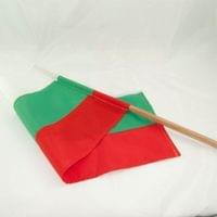 Българско знаме 70/120 см. бяло, зелено, червено - 1