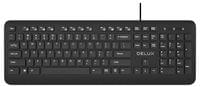 Клавиатура Delux KA193U, черен - DLKOM-KA193_BK - 1
